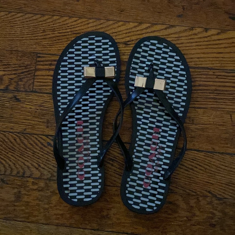 Coach, rubber sandals
